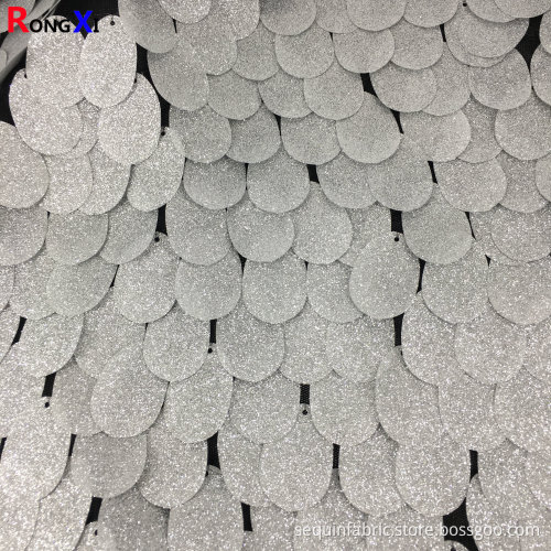 Hot Selling Bolt Material Big Sequin Fabric